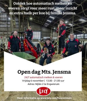 Open dag: 24/7 automatisch melken en voeren