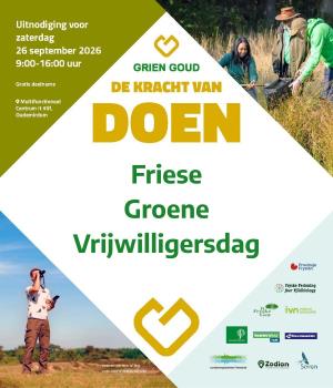 Friese Groene Vrijwilligersdag ‘Grien Goud’