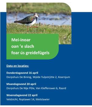 Mei-inoar oan 'e slach foar ús greidefûgels