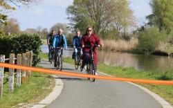 Fietsroute ‘In het wiel van de Koning’ feestelijk geopend